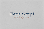 Elaris Script | Simple Handwritten, a Handwritten Font by gafaroff studio (Thumbnail 4 of 5)