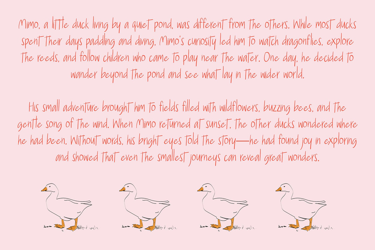 CS Agenda – Handwritten Font, a Handwritten Font by Craft Supply Co. (Photo 4 of 8)