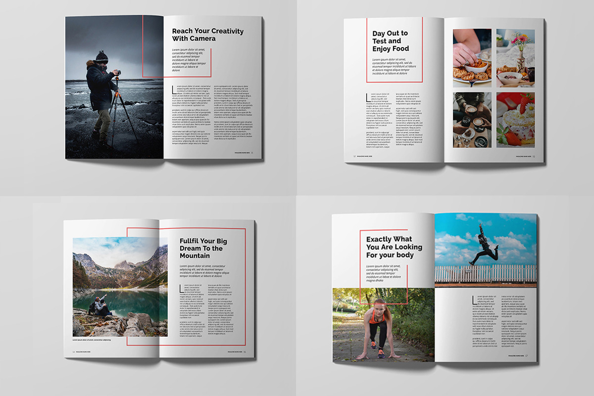 Lifestyle Magazine Template, a Magazine Template by xtratimebd (Photo 3 of 4)