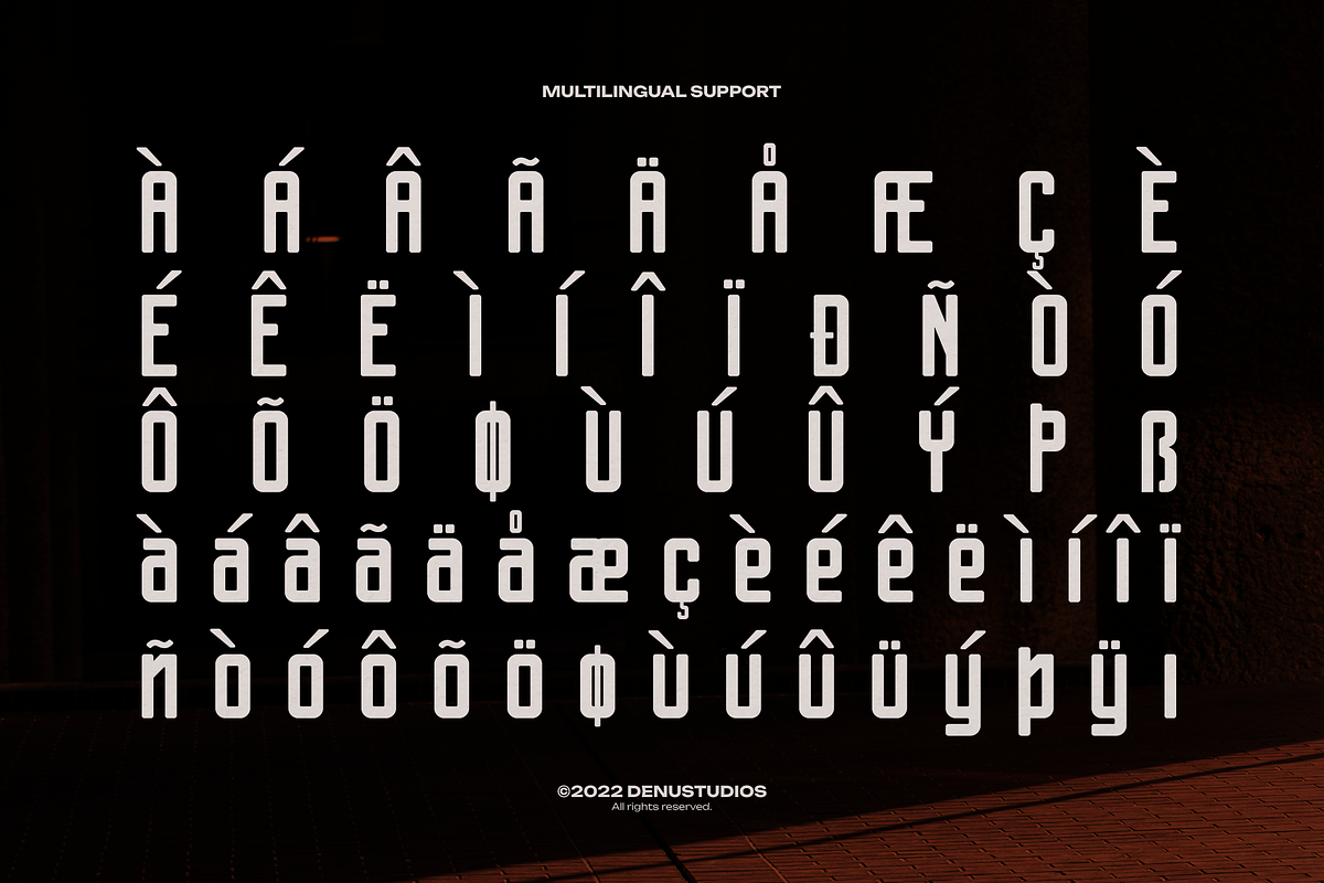 Outsiders Original Sans Serif, a Sans Serif Font by Denustudios (Photo 12 of 12)
