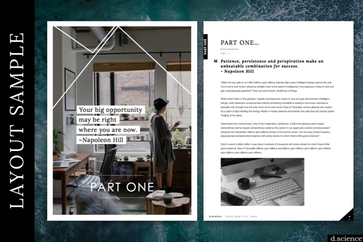 3X Ebook Template Bundle  | 67% Off, a Magazine Template by Template Monkey @dscience (Photo 28 of 35)