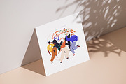 Happy people dancing at party set, a Person Illustration by Good Studio (Thumbnail 13 of 14)