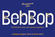 Techology – Narrow Sans Typeface, a Sans Serif Font by Brand Earth (Thumbnail 3 of 12)