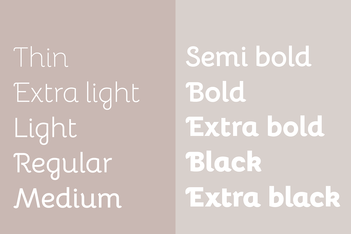 Hidal | Modern Sans Family, a Sans Serif Font by Creative Foundry (Photo 2 of 9)
