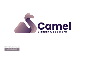 Camel Gradient Colorful Logo, a Branding & Logo Template by ivan_artnivora