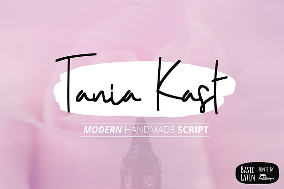 Tania Kast Modern Script preview 5