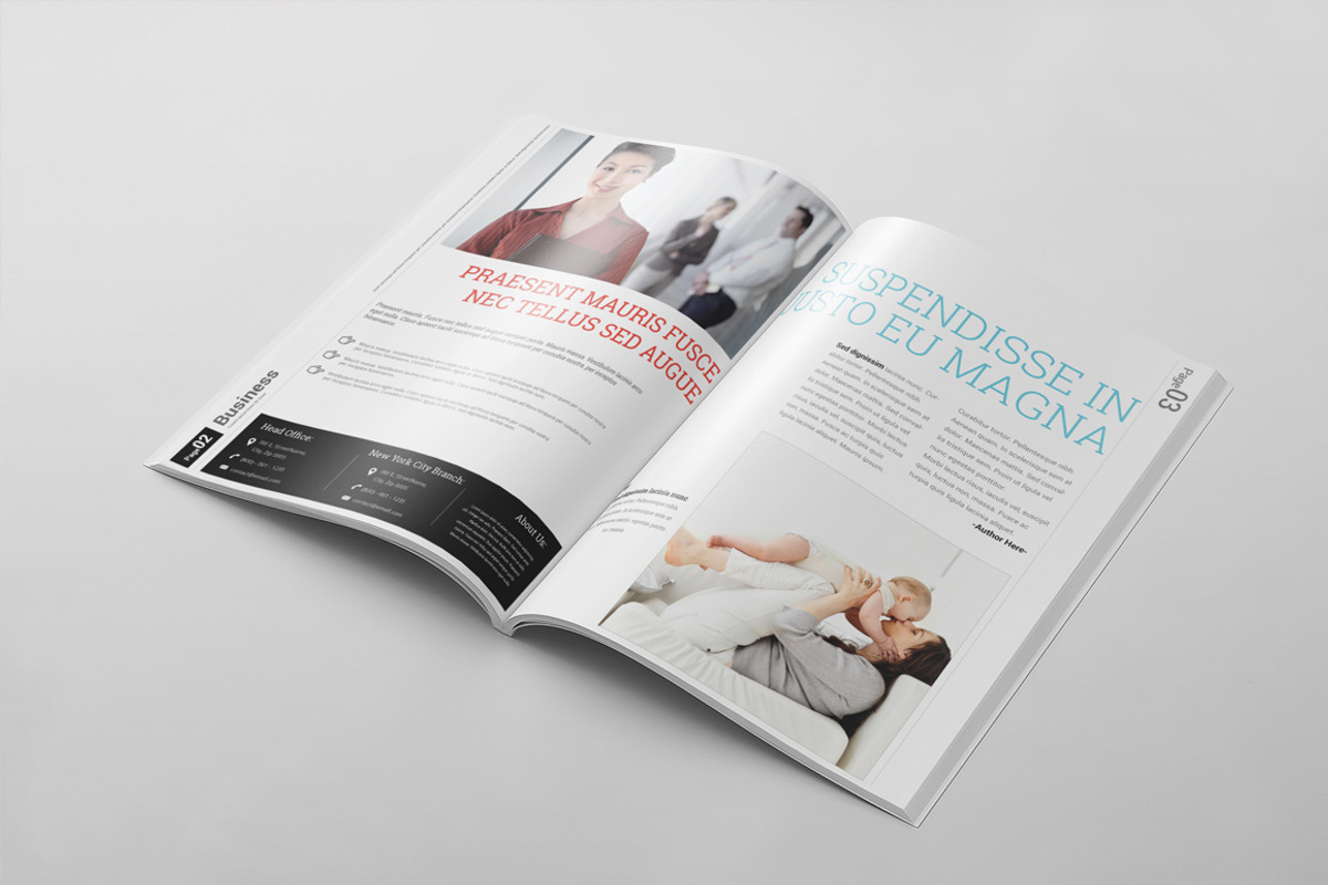 Magazine Template 42, a Magazine Template by pmvch (Photo 13 of 15)