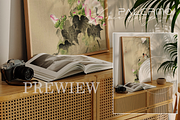 Palermo Room & Natural Frame Mockup, a Household Mockup by LAMIA DESIGN (Thumbnail 3 of 21)