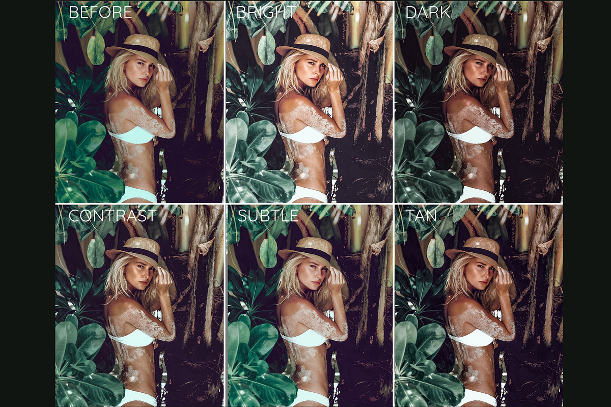 Brazil desktop Lightroom presets preview 2