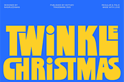 Merry - Display Font, a Sans Serif Font by Keithzo (Thumbnail 2 of 11)