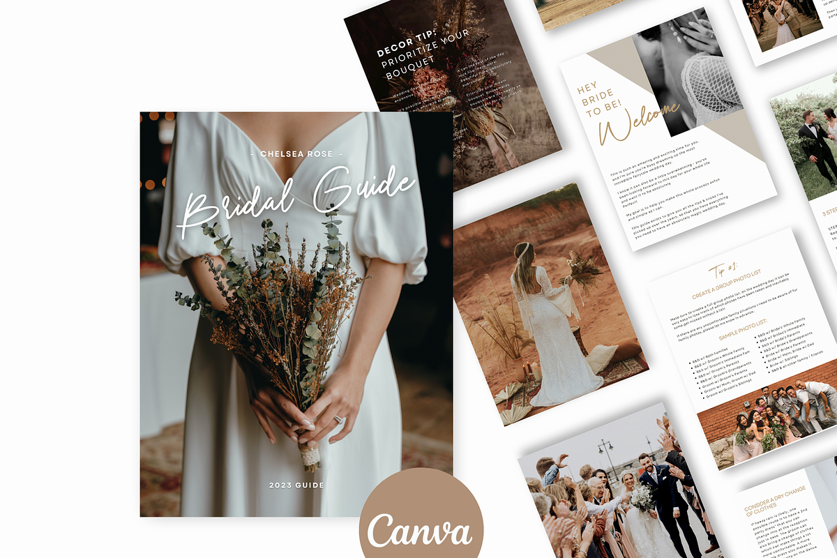 CLASSIC Bride Photography Guide, a Magazine Template by Signature Edits (Photo 1 of 10)