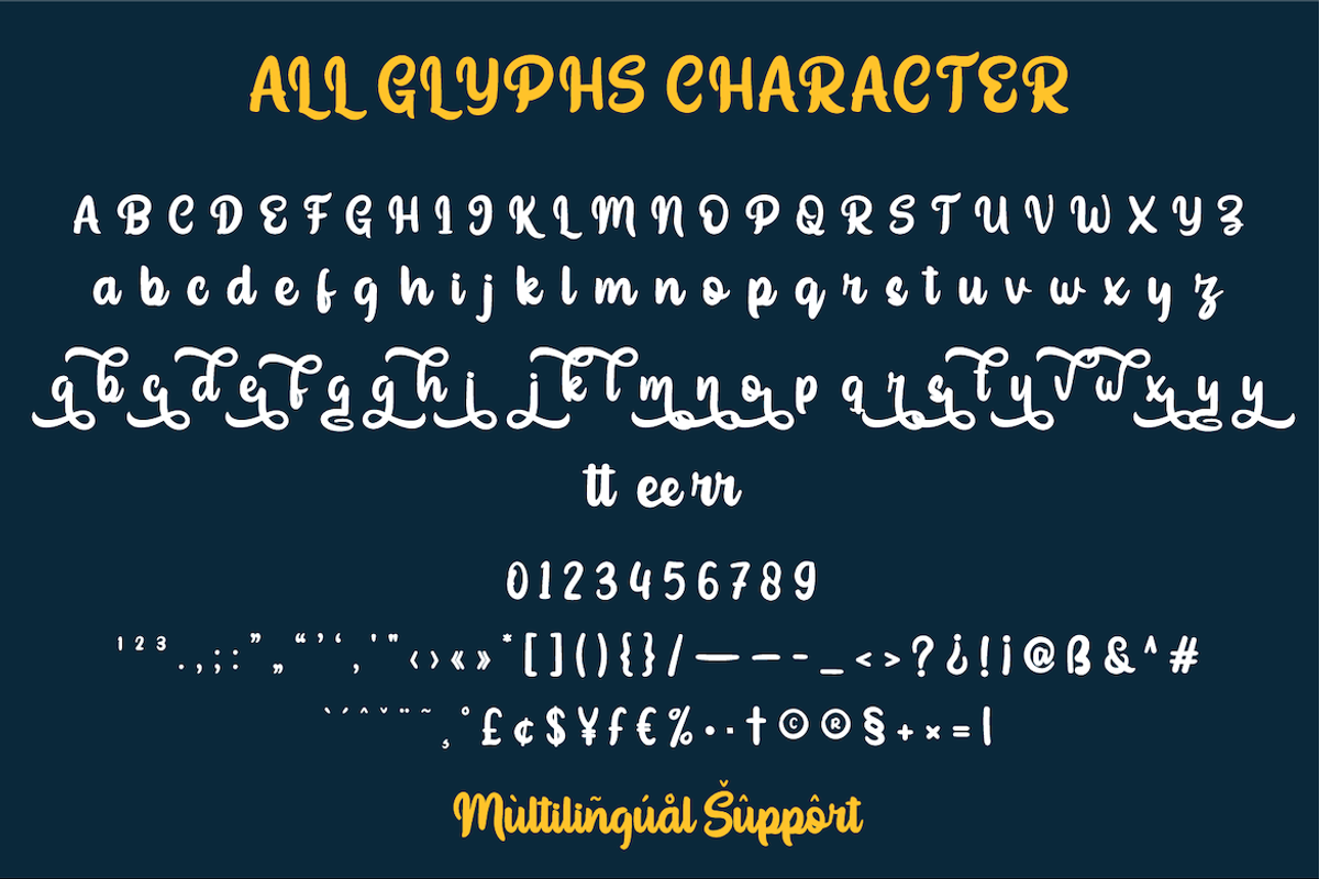 Yegufet, a Script Font by twinstd (Photo 10 of 11)