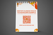 Desktop Calendar A6 Mockup, a Mockup by Shocky Design Studio (Thumbnail 3 of 6)