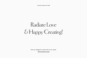CANVA PS Instagram Quotes Posts, a Social Media Template by Love Radiation Studio (Thumbnail 16 of 16)