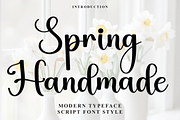 Spring Handmade, a Handwritten Font by InermediaSTUDIO (Thumbnail 1 of 6)