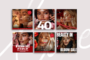 Valentine's Day Skincare Instagram, a Social Media Template by DesignsbyMariaStudio (Thumbnail 3 of 10)