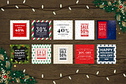 Christmas Social Media Bundle, a Social Media Template by MinimalStudioCo (Thumbnail 12 of 19)