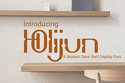 HOlijun, a Serif Font by Kenrichi (Thumbnail 1 of 5)