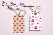 Pink Valentine watercolor collection, an Object Illustration by Yelloo Fish (Thumbnail 7 of 13)
