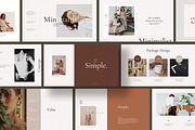 Simple Minimalist Presentation, a Presentation Template by SparkPro (Thumbnail 1 of 5)