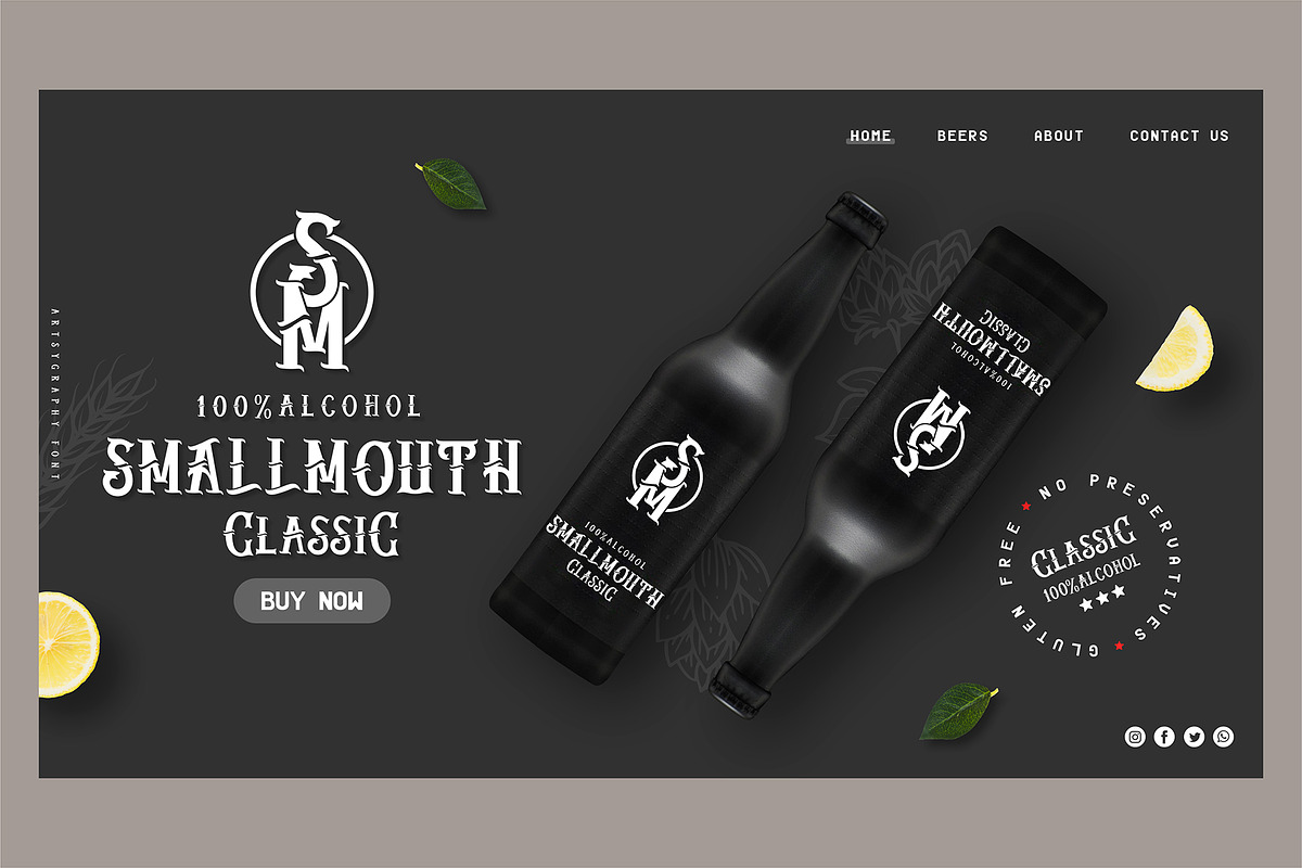 Artsygraphy - Classic Modern, a Serif Font by Artsygraphy Studio (Photo 8 of 11)