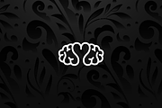 Minimalist Brain with Love Logo, a Branding & Logo Template by Luxury Logos (Thumbnail 2 of 4)