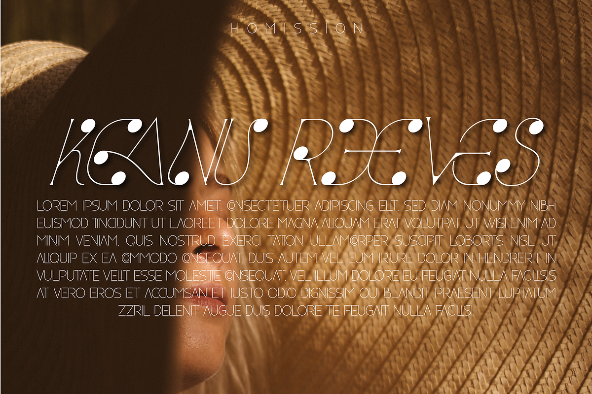 Homission Font, a Serif Font by 177Studio (Photo 2 of 8)