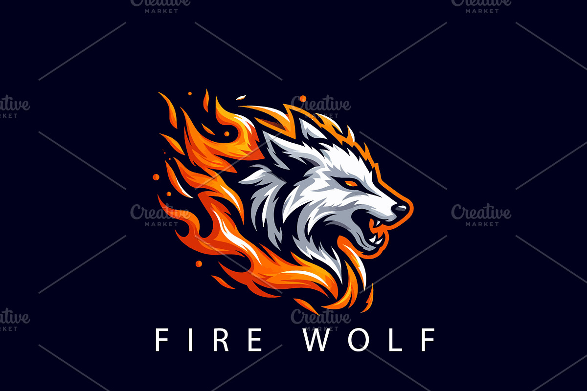 Wolf Vector Logo For Sale!, a Branding & Logo Template by austin-smith