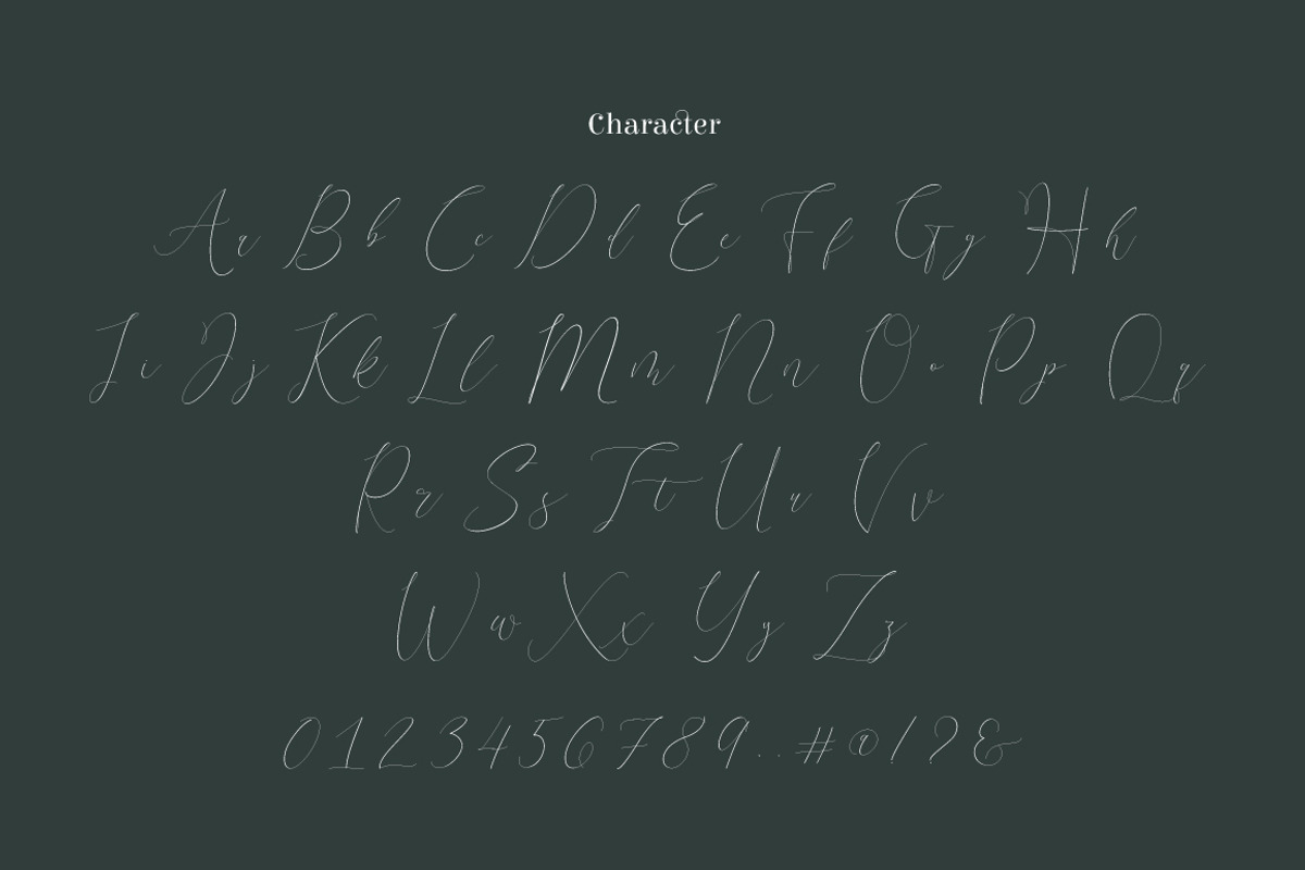 Terranika Typeface preview 5