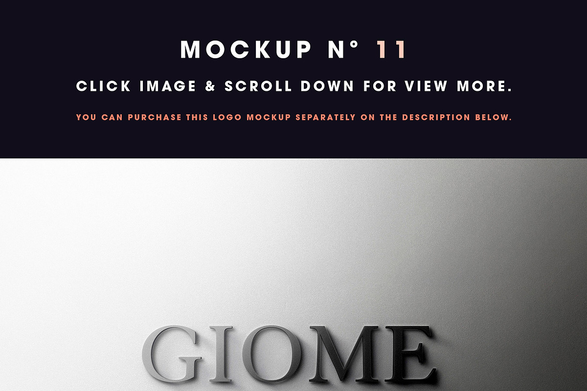 50 Logo Mockup Branding Bundle - V3, an Advertising Mockup by Asylab (Photo 17 of 57)