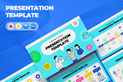 Business Plan PowerPoint Template, a Presentation Template by CreativeUP (Thumbnail 1 of 6)