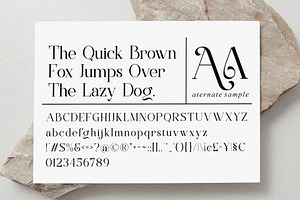 Victoshe Ligature Serif Font