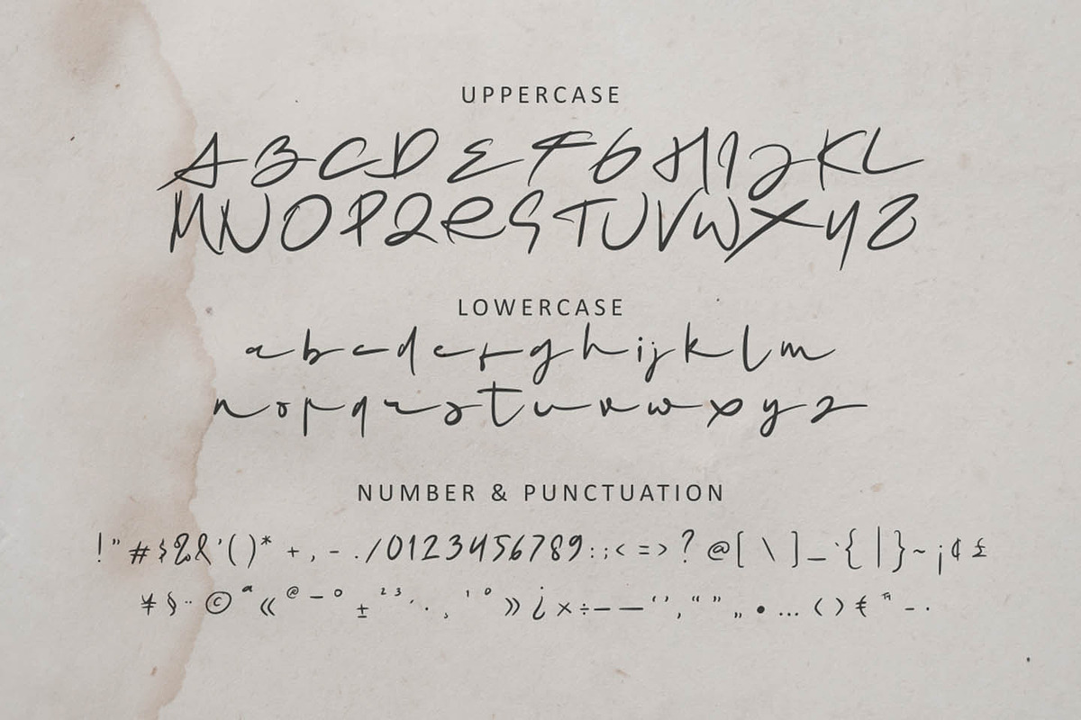 Mrs Santhi, a Script Font by Abo Daniel Studio (Photo 10 of 13)