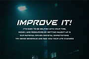 XERUYAK FONT, a Sans Serif Font by Kreabie (Thumbnail 2 of 5)