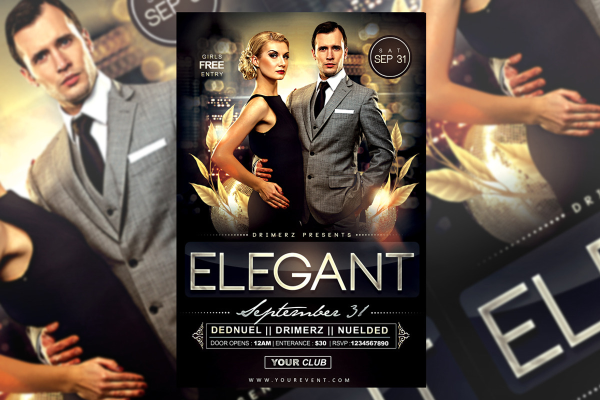 3 in 1 Elegant Flyer Bundle, a Flyer Template by drimerz (Photo 4 of 4)