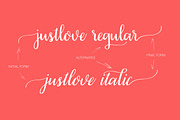 Just Love Script, a Handwritten Font by supfonts (Thumbnail 3 of 6)