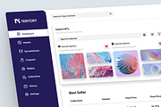 Teritory - NFT Admin Dashboard, an UI Kit Template by Annora Studio (Thumbnail 2 of 6)
