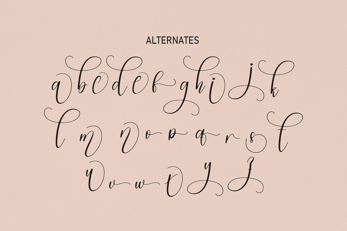 Belgian | Script Font, a Script Font by Scratchones (Photo 7 of 8)
