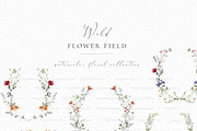Wild Flower Field, a Decorative Illustration by heyiamalice (Thumbnail 4 of 10)