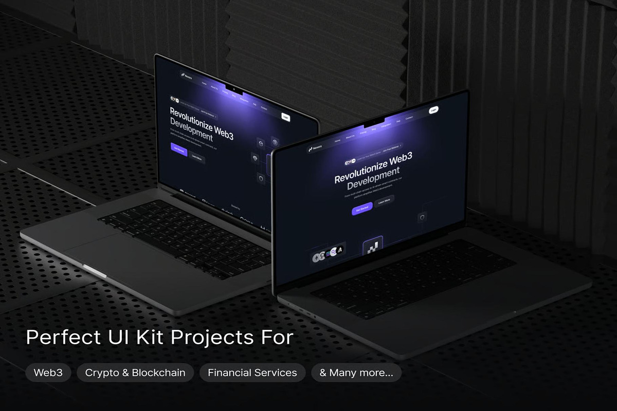 Nexora SaaS Website Template UI Kit, an UI Kit Template by Lumina_ui_ux202 (Photo 4 of 8)