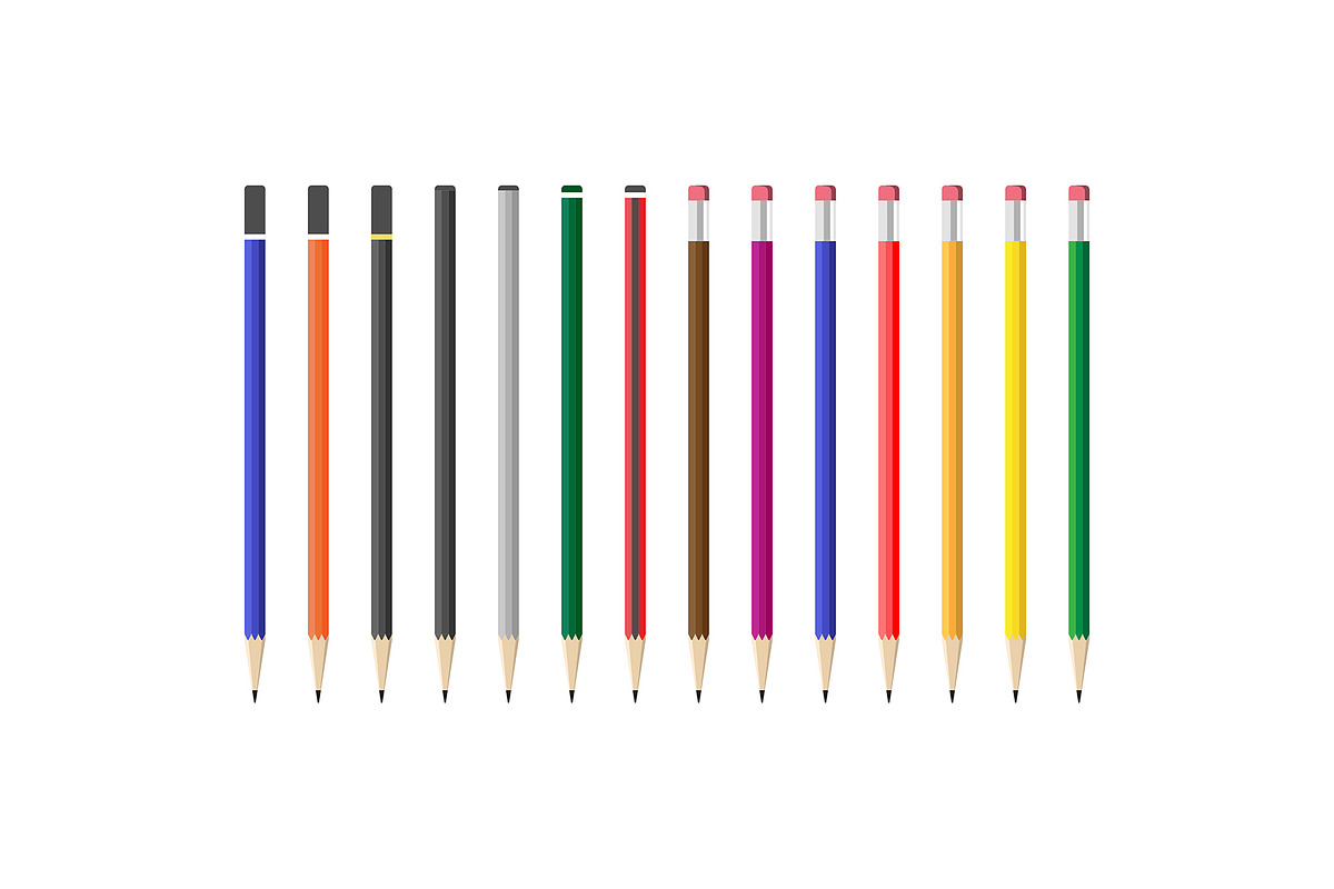 Office Stationery Realistic Set, an Object Graphic by bnrcreativelab (Photo 2 of 6)