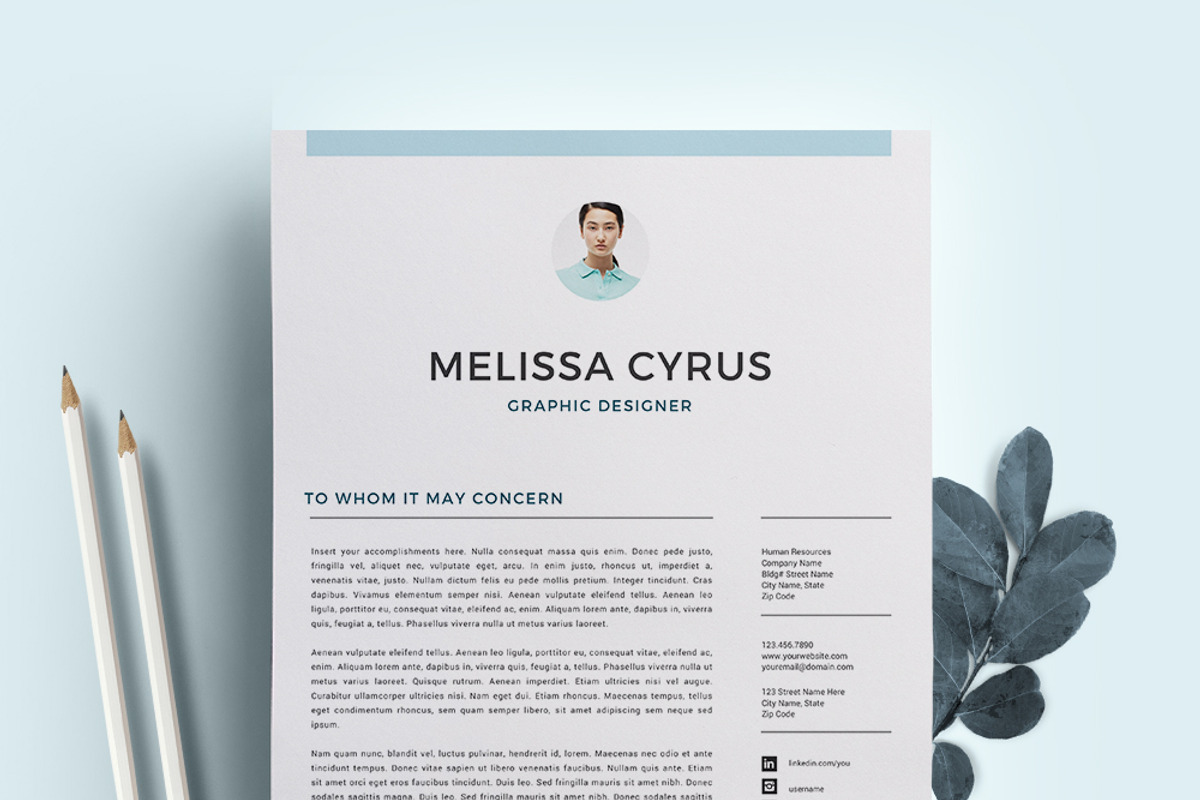 Designer Resume Template /CV, a Resume Template by Resume21 (Photo 3 of 5)