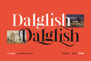 Dalglish Typeface