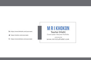 Simple CV ProwerPoint Tamplate