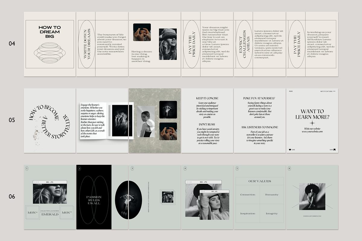 Instagram Carousel Bundle, a Social Media Template by Bonumo (Photo 5 of 24)