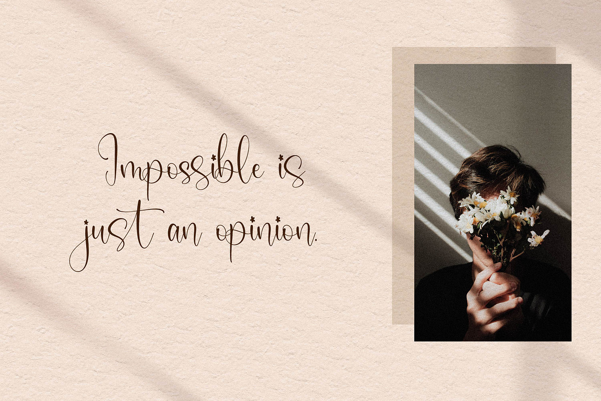 Janoela Seolen, a Script Font by Integritype Studio (Photo 3 of 12)