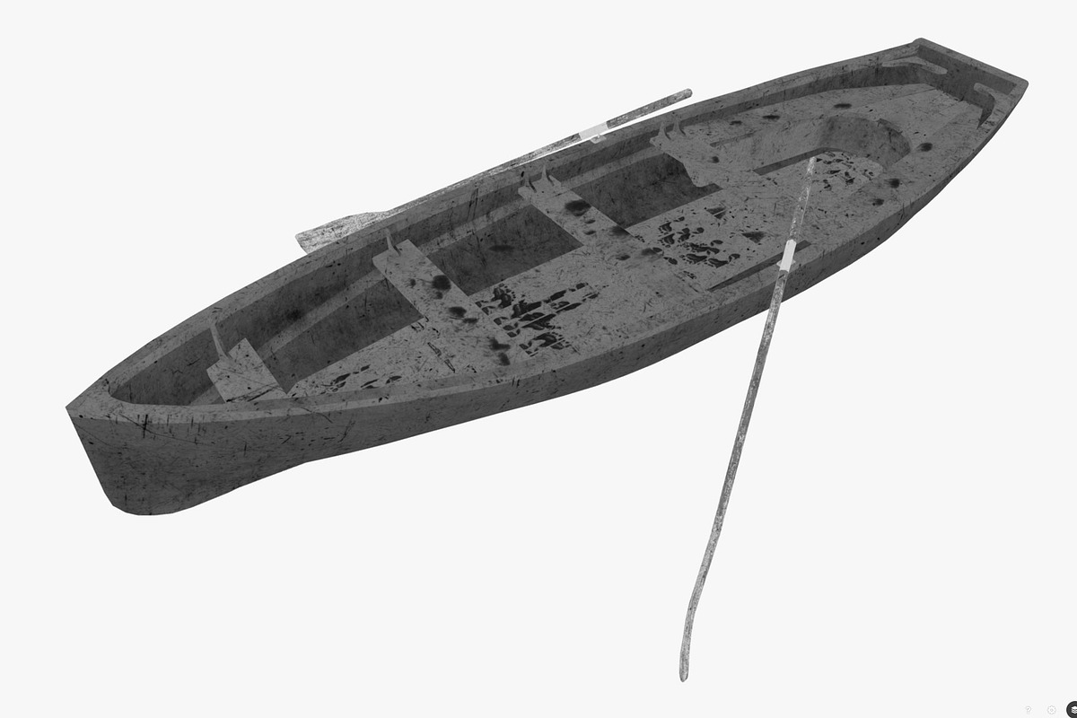 Wooden Boat, a Cars & Vehicle 3D Model by Beatheart Creative Studio (Photo 5 of 12)