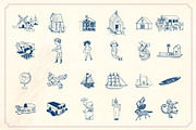 141 vintage toys vector pack, an Object Graphic by Mr Vintage (Thumbnail 3 of 10)