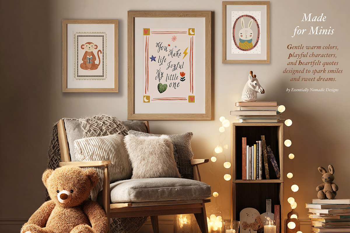 100 Nursery Prints - Made for Minis, a Background Graphic by Essentially Nomadic (Photo 11 of 12)