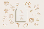 Dolce Vita Amalfi Summer Icons, an Object Illustration by Laras Wonderland (Thumbnail 2 of 8)